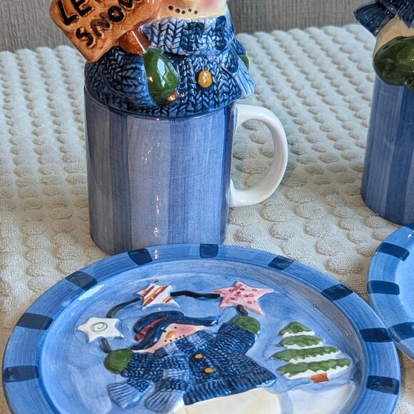 Snowman Cocoa 12pc Set - Picture 8 of 16